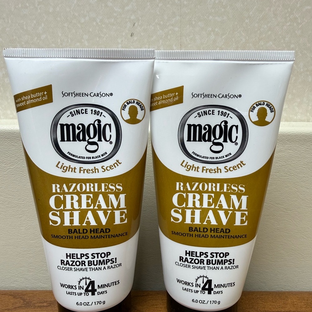 Magic Light Fresh Scent Razorless Cream Shave